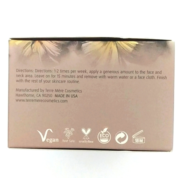 TERRE MERE TROPICAL PAPAYA ALL SKIN TYPES DEEP CLEANING MASQUE SIZE 1.7oz  NWT - Picture 4 of 6